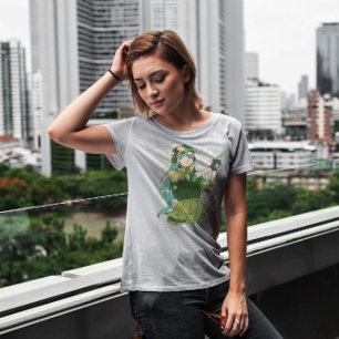 Army Girl with Gun Anime T-Shirt