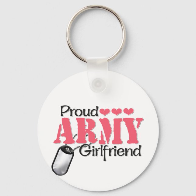 Army Girlfriend Schlüsselanhänger (Vorderseite)