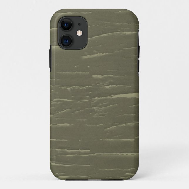 Army Green Bark Camouflage Case-Mate iPhone Hülle (Rückseite)