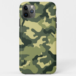 Army Green Camouflage Pattern iPhone 11 Pro Max Hülle