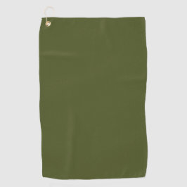 Army Green Golf Towel for Ultimate Comfort Golfhandtuch