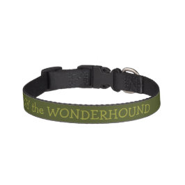 Army Green Hundehalsband Personalisiert Haustierhalsband