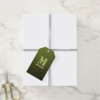 Army Green Oliven geometric mesh muster Monogram