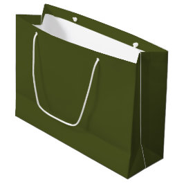 Army Green Solid Color Große Geschenktüte