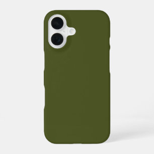 Army Green Solid Color iPhone 16 Hülle