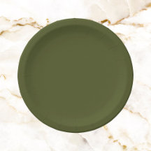 Army Green Solid Color