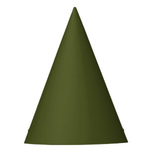 Army Green Solid Color Partyhütchen