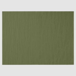 Army Green Solid Color Seidenpapier