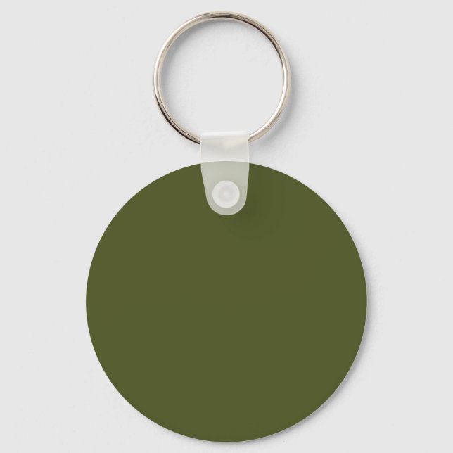 Army green (Vollfarbe) Schlüsselanhänger (Vorderseite)