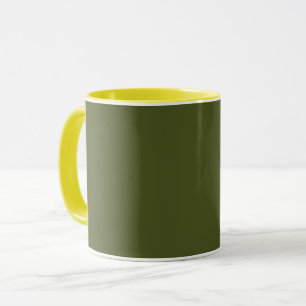 Army green (Vollfarbe) Tasse