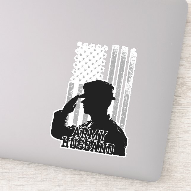 Army Husband Aufkleber (Detail)