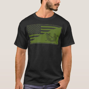 Army JAG Corps American Flag  T-Shirt