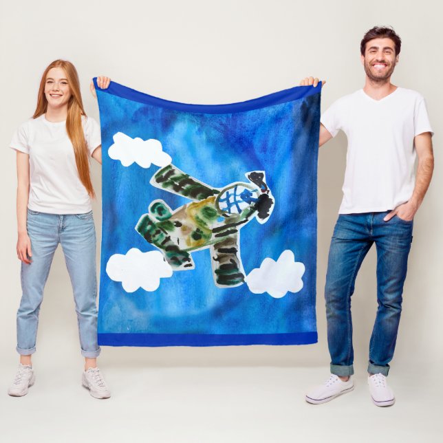 Army Jet Fleecedecke (Beispiel)