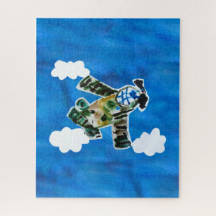Army Jet "Kunst von Kindern" Puzzle