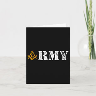 Army Masons D-day Masonic Memorial Day Vater's Fr Karte