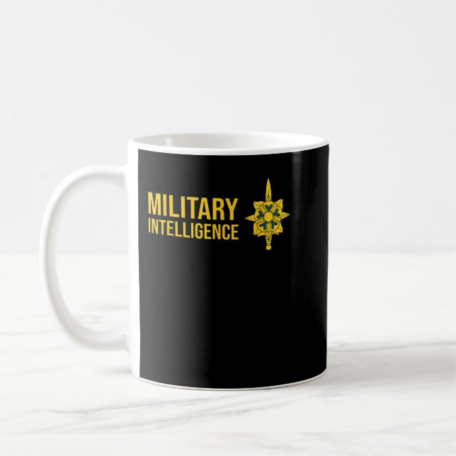ARMY MILITARY INTELLIGENCE CORPS USA  KAFFEETASSE (Links)