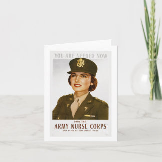 Army Nurse Karte