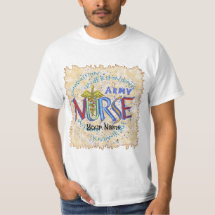 Army Nurse Motto Krankenpfleger T - Shirt