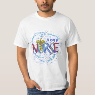 Army Nurse Motto T - Shirt