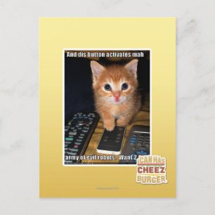 Army of Evil Robots Postkarte