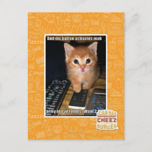 Army of Evil Robots Postkarte