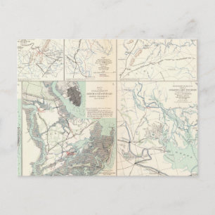 Army of Virginia Secessionville Postkarte