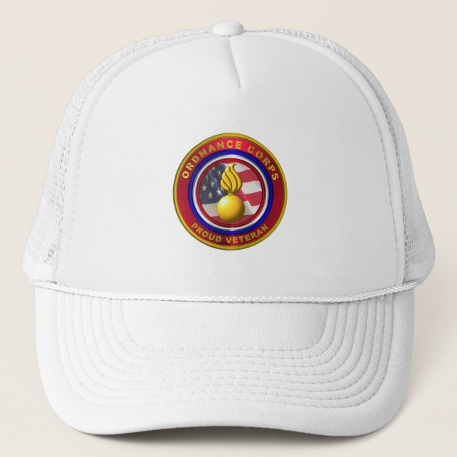 Army Ordnance Corps Truckerkappe (Vorderseite)