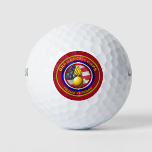 Army Ordnance Corps Veteran Golfball