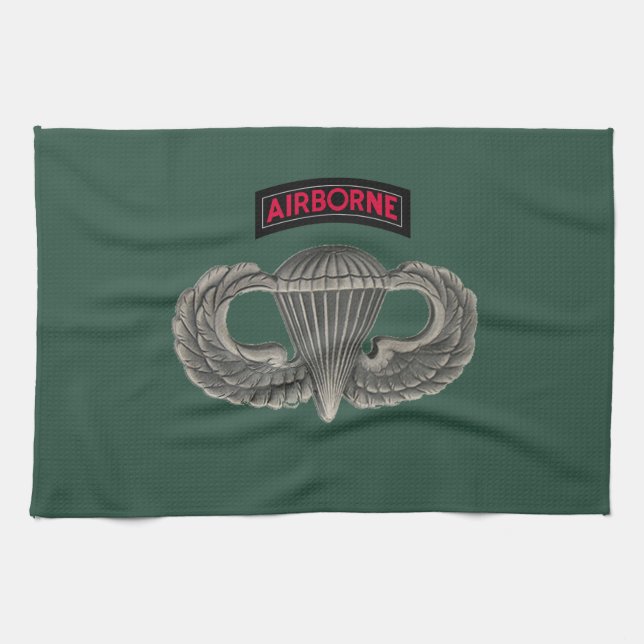Army Parachutist Küchentuch (Horizontal)