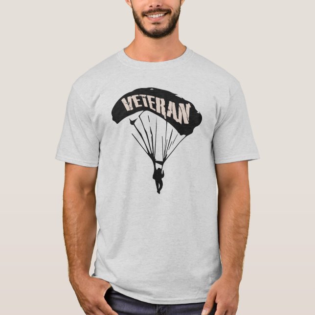 Army Paratrooper Veteran T-Shirt (Vorderseite)