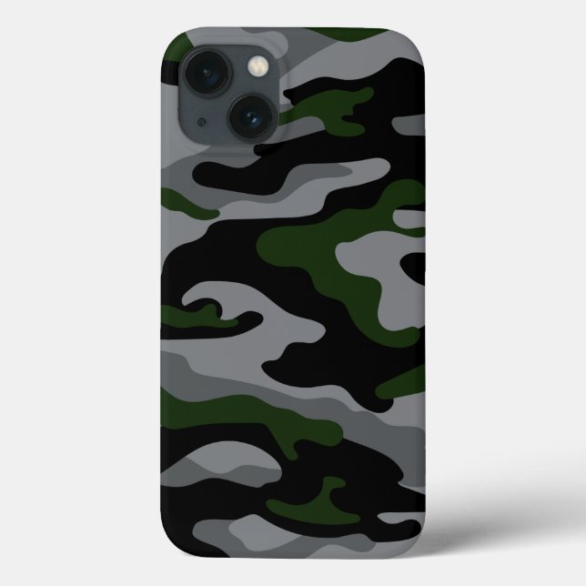Army Pattern Camouflage Phone Case (Rückseite)