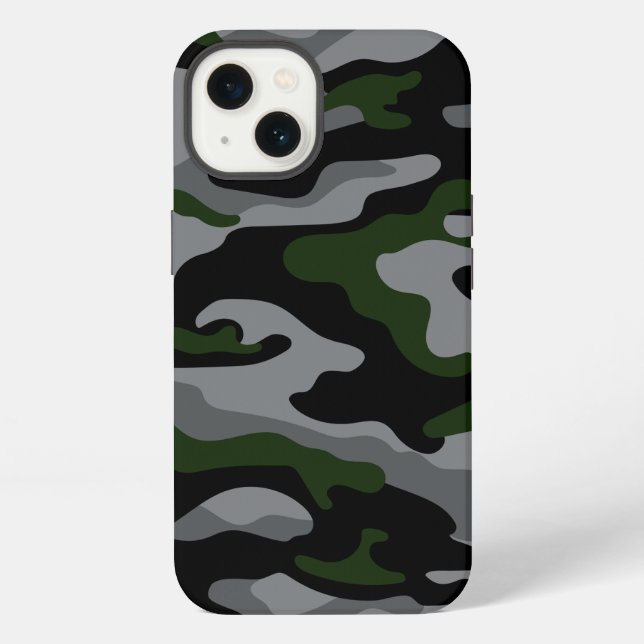 Army Pattern Camouflage Phone Case iPhone Hülle (Rückseite)