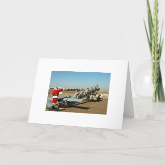Army Santa Feiertagskarte