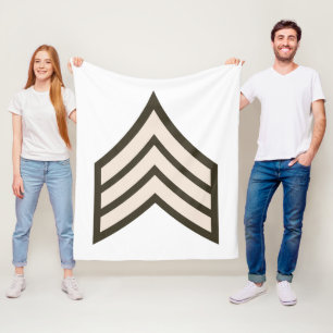 Army Sergeant rank Fleecedecke