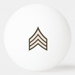 Army Sergeant rank Tischtennisball