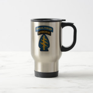 Army Spezialkräfte Green Berets Patch Tasse