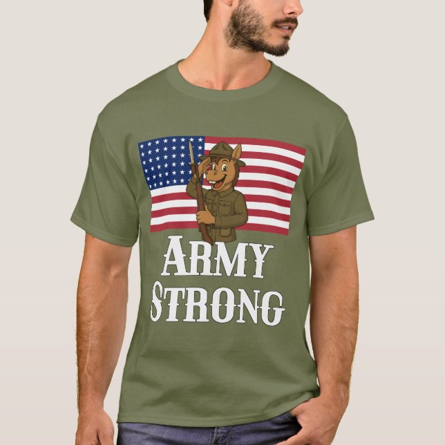 Army Strong T-Shirt (Vorderseite)