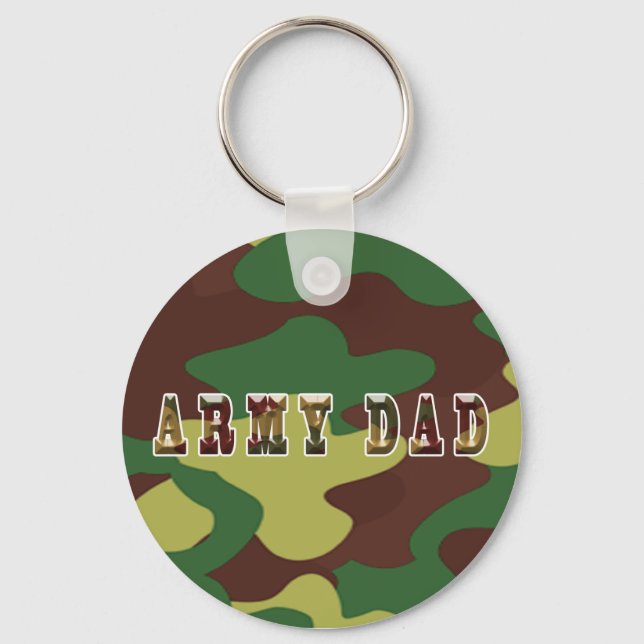 Army Vater Camouflage Schlüsselanhänger (Vorderseite)