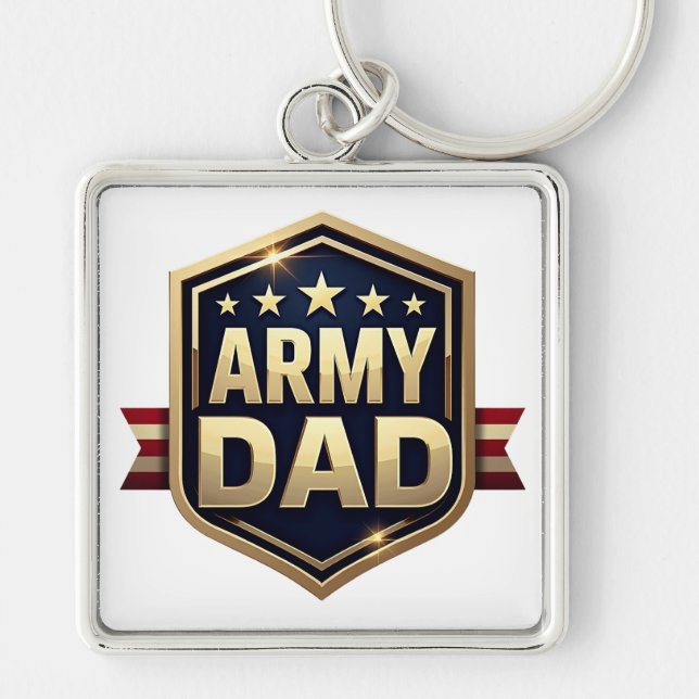 Army-Vater Schlüsselanhänger (Vorne)