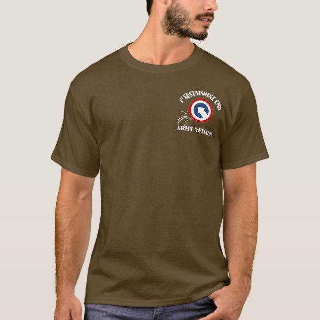 Army Veteran - 1. TSC T-Shirt (Vorderseite)