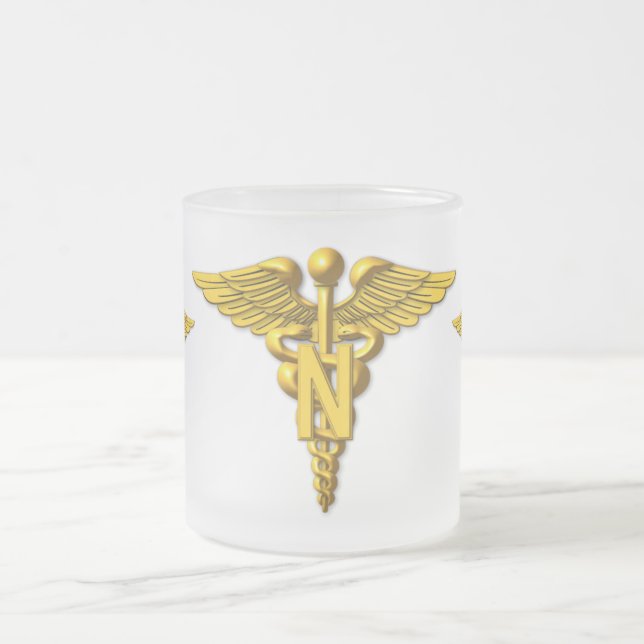Army Veteran Army Nurse Corps Mattglastasse (Mittel)