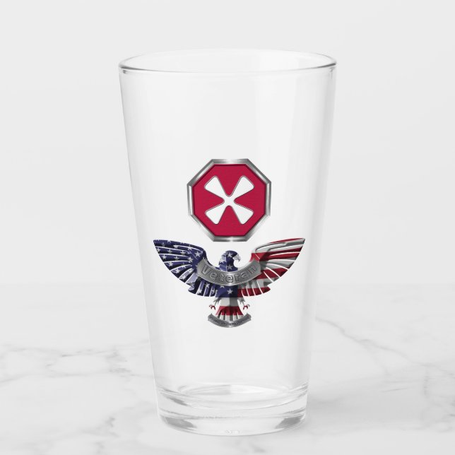 Army Veteran Eagle Glas (Vorderseite)