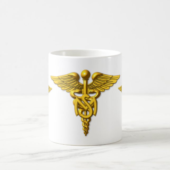 Army Veteran Medical Service Corps Kaffeetasse (Mittel)