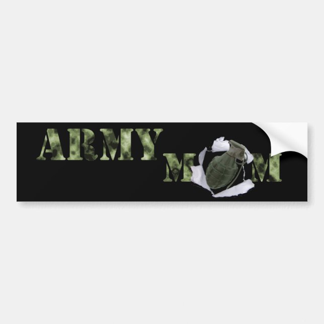 armymombump Kopie Autoaufkleber (Vorne)
