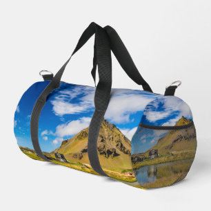 Arnarstapi Amtmansshus und Stapafell, isländisch Duffle Bag