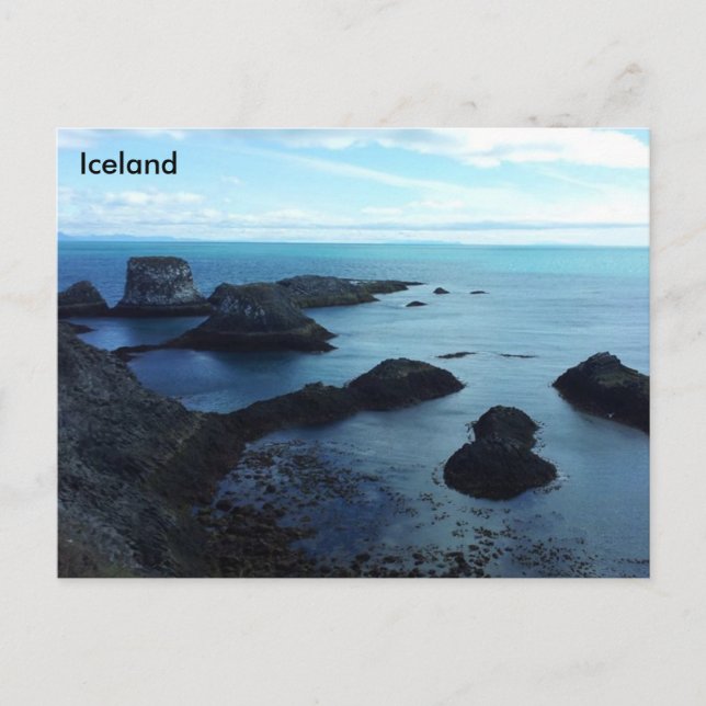 Arnarstapi, Snæellsnes Peninsula, Island Postkarte (Vorderseite)