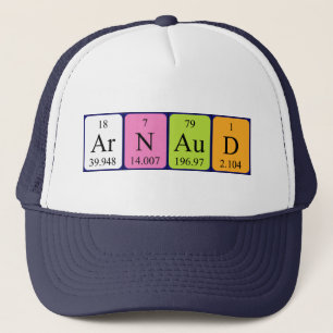 Arnaud Periodic Table name hat Truckerkappe