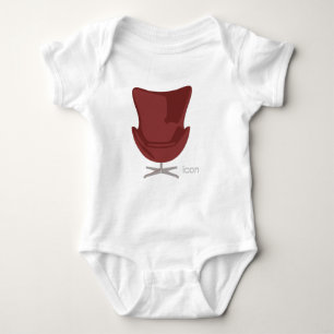 Arne Jacobsen Egg Sessel Baby Strampler