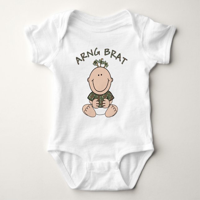 ARNG Brat (Girl) Baby Strampler (Vorderseite)