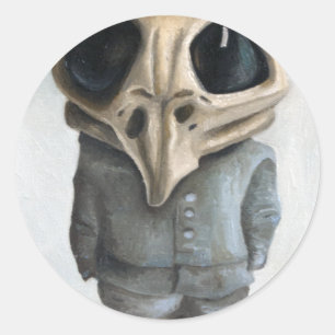 Arnie Runder Aufkleber